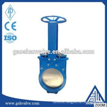 Soft sealed knife stem gate valve price